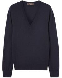 Loro Piana - V-Neck Long-Sleeved Top - Lyst