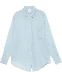 forte_forte - Semi-Sheer Shirt - Lyst