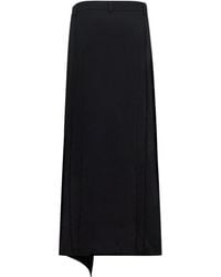 TOTEME - Totême Pleated Midi Skirt - Lyst