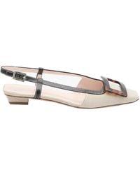 Roger Vivier - Belle Vivier Slingback Ballet Flats - Lyst