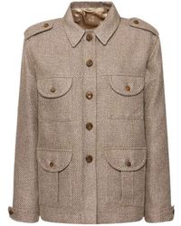 Blazé Milano - Single-Breasted Casual Jacket - Lyst