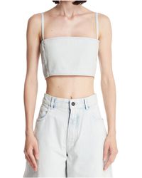 Alaïa - Sleeveless Tops - Lyst