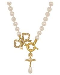 Vivienne Westwood - Bow-Pendant Necklace - Lyst