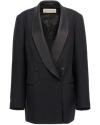 Dries Van Noten - Blinker Tux Double-Breasted Blazer - Lyst