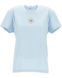 Stella McCartney - Logo Printed Crewneck T-Shirt - Lyst