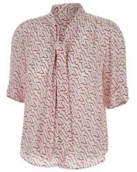 Liu Jo - Crêpe De Chine Shirt - Lyst