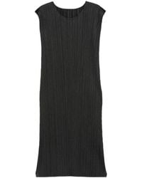Pleats Please Issey Miyake - Pleated Dress - Lyst