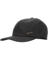 Borsalino - Letter Logo Baseball Cap - Lyst