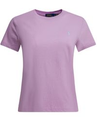 Polo Ralph Lauren - Logo Embroidered Crewneck T-Shirt - Lyst