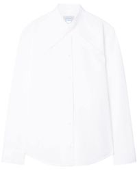 Off-White c/o Virgil Abloh - Crossbelt Poplin Blouse - Lyst