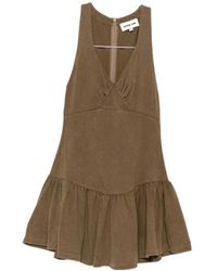 ShuShu/Tong - V-Neck Mini Dress - Lyst