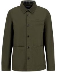 Barbour - Shirt-Style Casual Jacket - Lyst