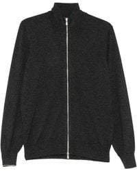 Brunello Cucinelli - Zip-Up High-Neck Cardigan - Lyst