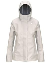 K-Way - Madalina Hooded Jacket - Lyst