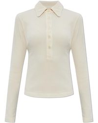 Citizens of Humanity - Brea 60 Ribbed Polo T-Shirt - Lyst