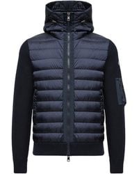 Moncler - Padded Front Zip Jacket - Lyst