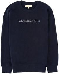 MICHAEL Michael Kors - Logo Embossed Sweatshirt - Lyst