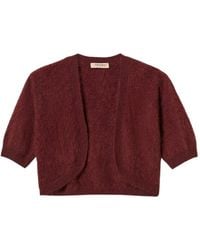 Twinset - Nolero Jacket Made Of Brushed Wool-Blend - Lyst