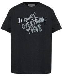 Iceberg - Logo Printed Crewneck T-Shirt - Lyst