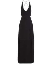 Victoria Beckham - Hollow-Out Long Dress - Lyst