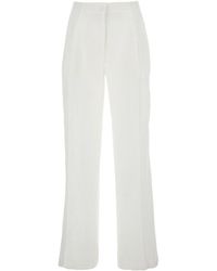Semicouture - Semi Couture Pants With Belt Loops And Pleats - Lyst