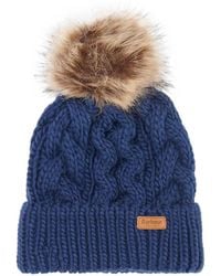 Barbour - Penshaw Cable-Knit Beanie - Lyst