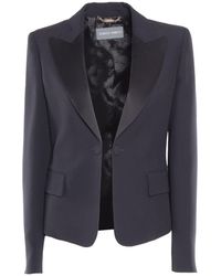 Alberta Ferretti - Long-Sleeved Suit Coat - Lyst