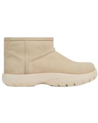 Bottega Veneta - Snap Mini Shearling Boots - Lyst