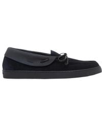 Giorgio Armani - Bow Detailed Slip-On Loafers - Lyst