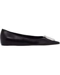 AMINA MUADDI - Pointed Ballet Shoes - Lyst