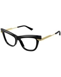 Bottega Veneta - Eyewear Cat Eye Frame Glasses - Lyst