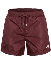 Moncler - Logo Swim Shorts - Lyst