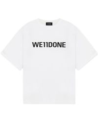 we11done - Logo T-Shirt - Lyst