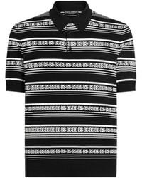 Dolce & Gabbana - Silk Polo - Lyst