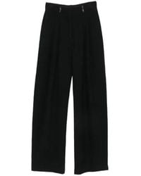 Nanushka - Seka Tapered-Leg Tailored Trousers - Lyst