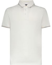 Emporio Armani - Tipped Collar Polo Shirt - Lyst
