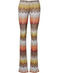 Missoni - Zigzag-Knit Trousers - Lyst