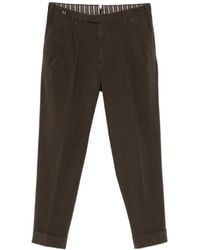 Pt Pantaloni - Pt Torino Carrot 2P Pleated Pants - Lyst