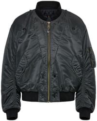 Maison Margiela - Reversible Signature-Stitches Bomber Jacket - Lyst