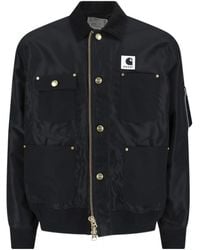 Sacai - Carhartt Wip Nylon Twill Blouson Jacket - Lyst