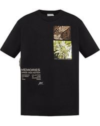 Dries Van Noten - Graphic-Printed Crewneck T-Shirt - Lyst