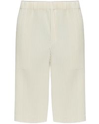 Homme Plissé Issey Miyake - Homme Plissé Issey Miyake Wear Or Wrap Shorts - Lyst