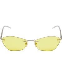 McQueen - Eyewear T-Bar Slim Sunglasses - Lyst