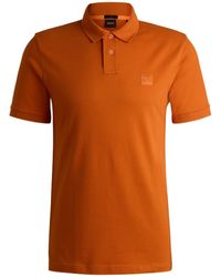 BOSS - Short-Sleeved Polo Shirt - Lyst