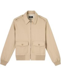 A.P.C. - Milesa Button Pockets Jacket - Lyst