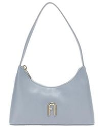 Furla - Diamante Logo Plaque Mini Shoulder Bag - Lyst