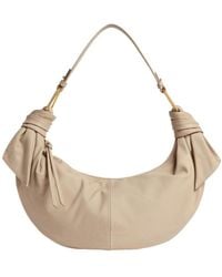Coccinelle - Furoshik Knotted Zip-Up Medium Shoulder Bag - Lyst