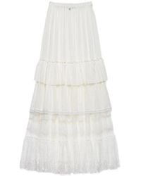 Aniye By - Tiered Ruffled Maxi Skirt - Lyst
