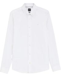 BOSS - Button-Fastening Shirt - Lyst