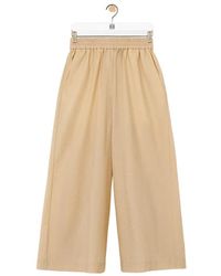 Loewe - Cropped Trousers - Lyst